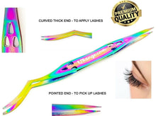 Load image into Gallery viewer, Eyelash Applicator Extension Tweezer Double Ended Tweezer Make-Up Beauty-UNIQUE