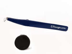 Eyelash Extension Tweezers Russian 3D 6D Volume Lash L-Shape Needle Nose Angled