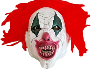 Halloween Masks Psycho Clown, Zombie, Devil Scary Horror Costume Fancy Dress