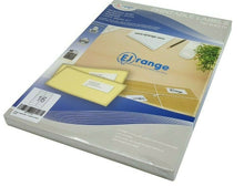 Load image into Gallery viewer, EJRange Address Labels 100 Sheet White A4 Sticky Self-Adhesive Inkjet Laser Printer Peel