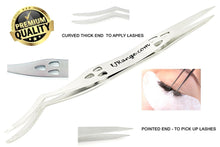 Load image into Gallery viewer, Eyelash Applicator Extension Tweezer Double Ended Tweezer Make-Up Beauty-UNIQUE
