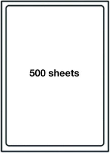 EJRange Address Label White Self Adhesive A4 - 500 Sheets