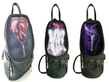 Load image into Gallery viewer, Peeping Dragon,Black magic,Cosmic Unicorns Backpack